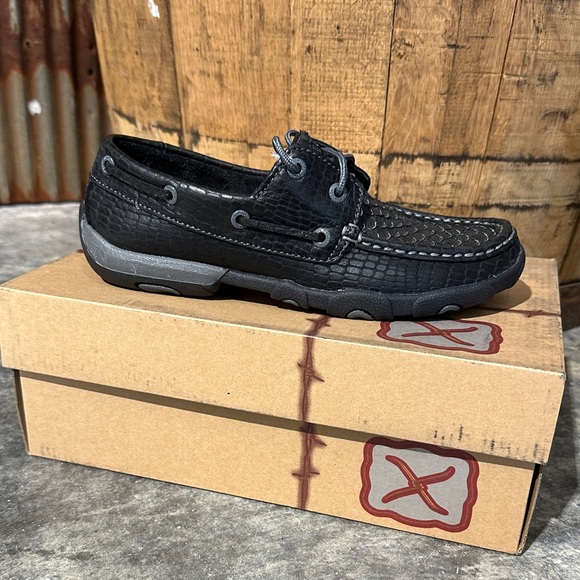 Women’s Twisted X Black Fish/Grey - Picture 1 of 3